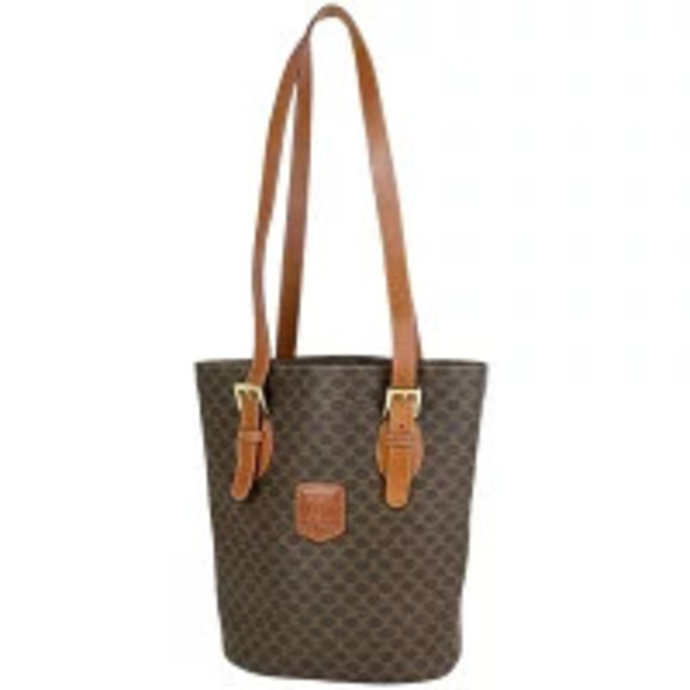 Celine Macadam tote bag brown